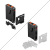 SmallRig 5881 - inteligentny adapter zasilania z płytką montażową do akumulatorów V-Mount (wersja z mocowaniem na 2x pręt 15mm) - inne warianty